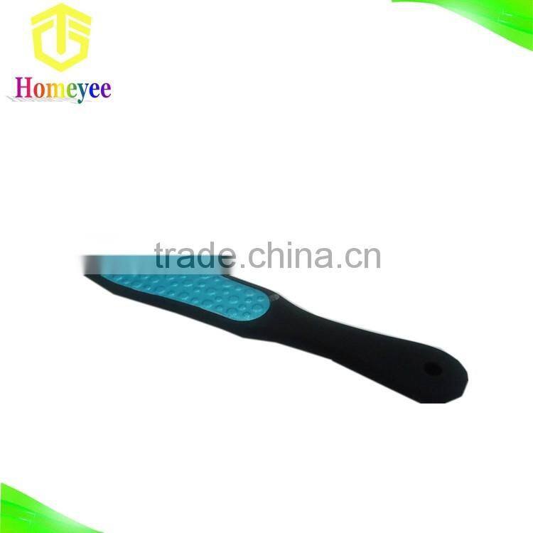 304 Stainless Steel Rubber Handle Metal Pedicure Foot File
