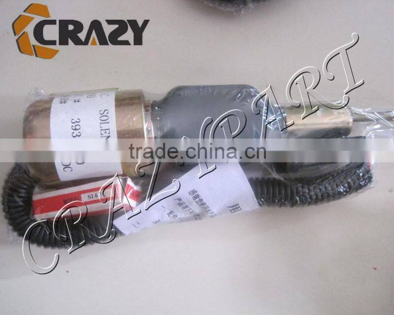 3932530 flameout solenoid excavator spare parts