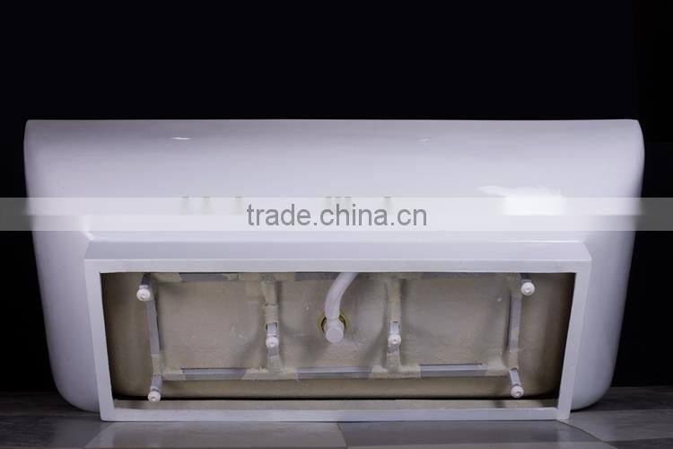 TB-B804 Hot selling oval shaped natural freestanding bathtub for dubai