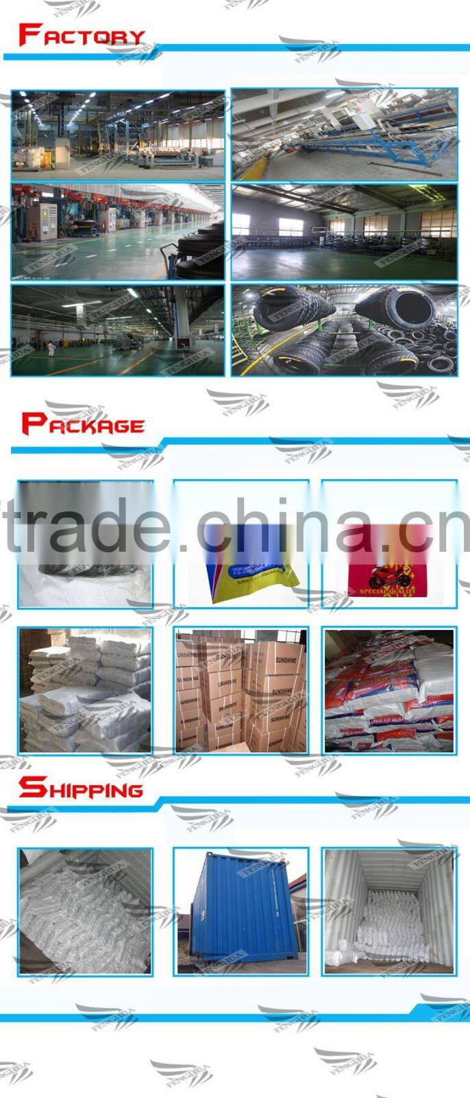 wholesale 300/325-17/18 motorcycle natural/butyl rubber inner tube