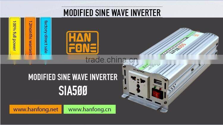 inversor 12v 220v, 500 watt motor inverter, 220v/230v converter for sale