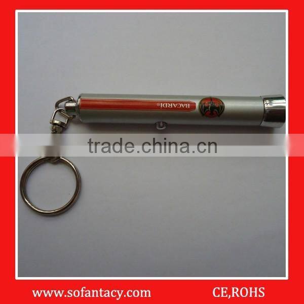 Novelty LED Projector Logo Custom Promotion Photo Keychain