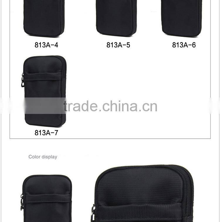 Factory supply zero wallet 5.5 inch screen cell phone bags key bag