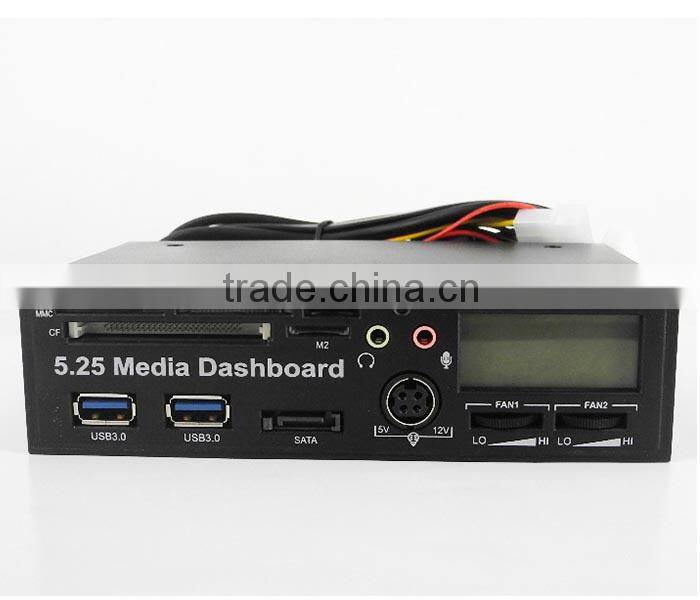 USB3.0 High Speed Media Dashboard Front Panel PC Multi Card Reader SATA