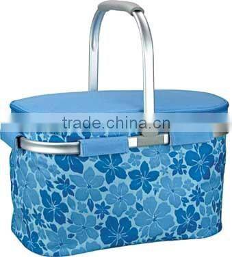 picnic basket folding basket insulated cooler bags