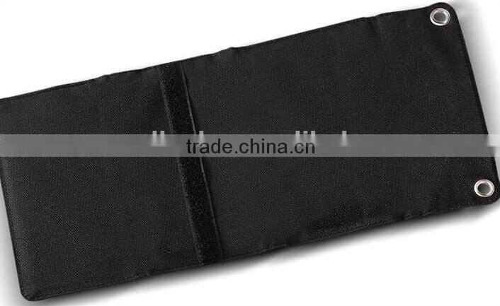 High Efficient 5W Foldable Solar Panel & Battery Charger