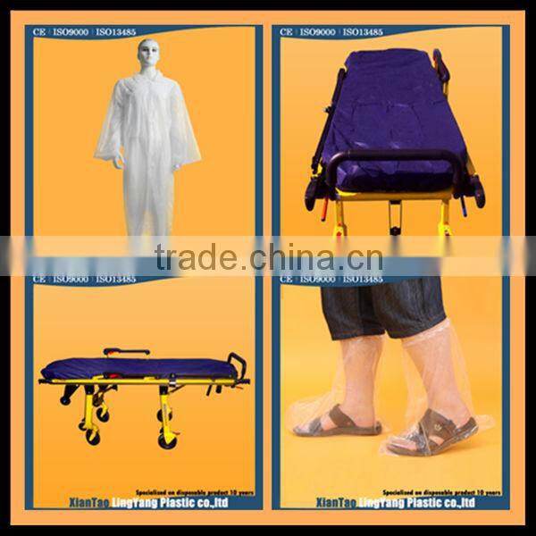2014 cheap disposable nonwoven c pvc apron