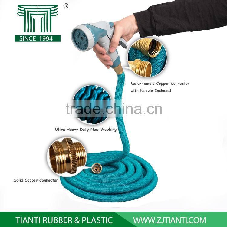 Factory Direct Car Washing Pipes Flexible Expanding Hose with High Pressure Spray Nozzles
