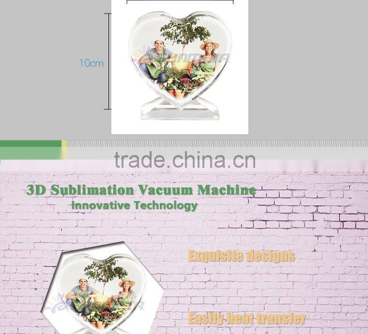 Love Shape Crystal Wedding Gift For Guest