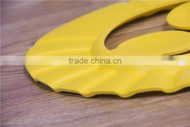 Wholesale Customized EVA Materail Baby Heat Shower Cap, Baby Shampoo Hat