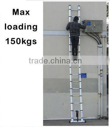 telescopic retractable step ladder with en131 ML-1001D