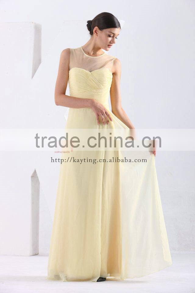 Sexy New Fashion Bridesmaid Gown 2015 Latest Design Sleeveless Vintage Bridesmaid Dresses