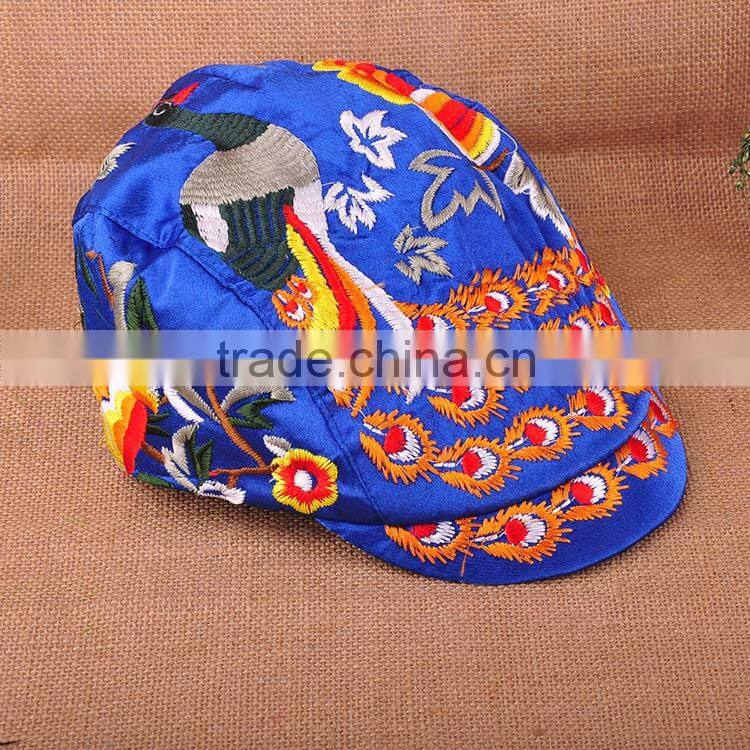 Chinese style Lady/Women hat embroidery hat