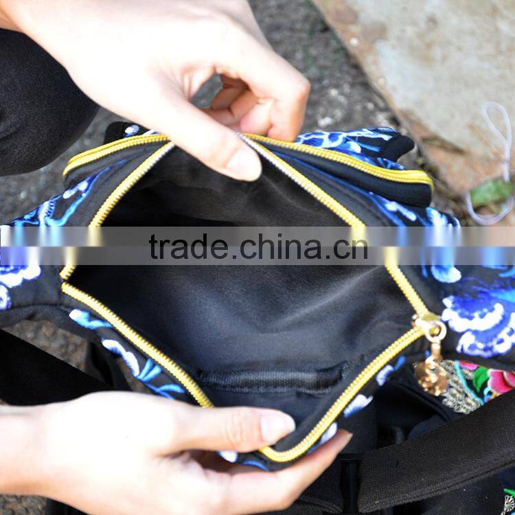 China manufacory hot sale, fashion waist bags cheap women pocket bag shoulder bag