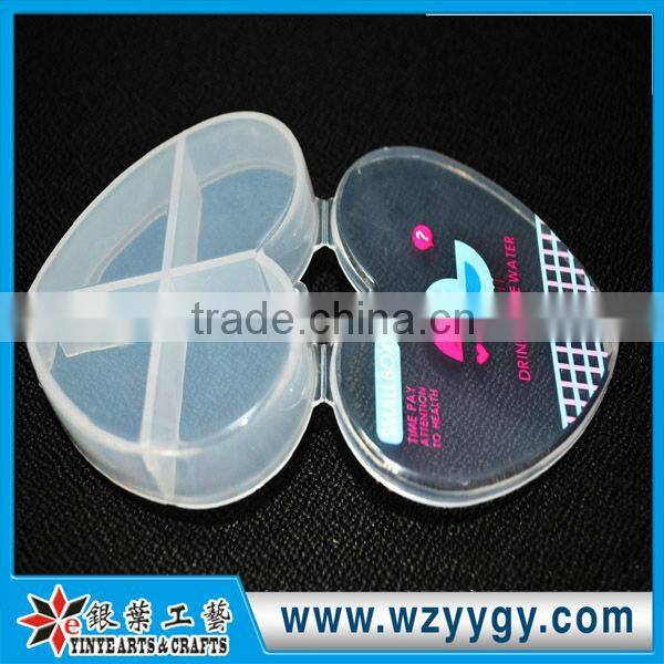 carton shape clear PP beauty organizer box