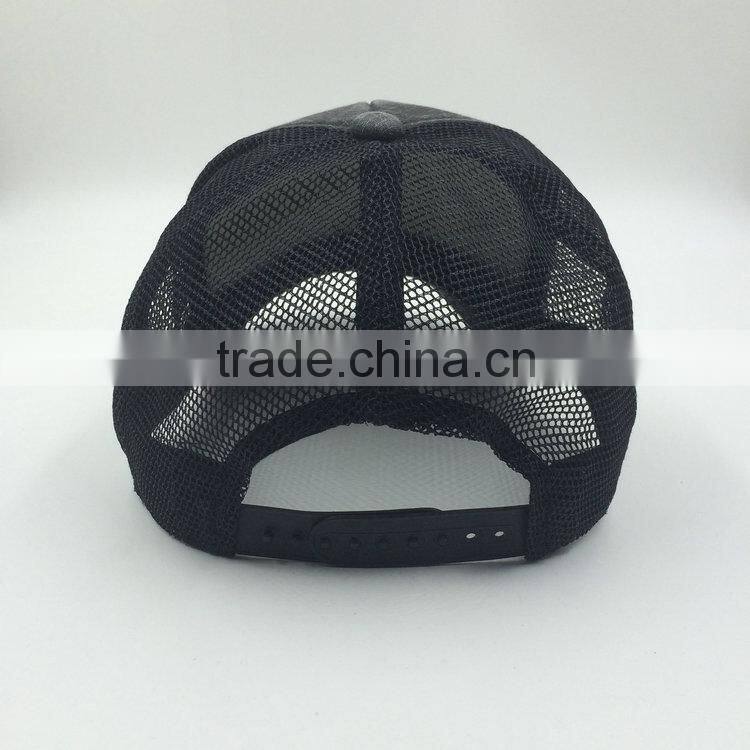 Hard wash fashion canvas trucker hats for sale