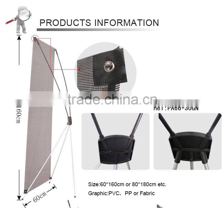Display x frame banner stands