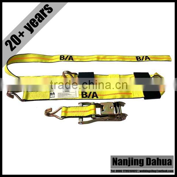 Since 1993 9' Wheel Tie-Down c/w-Swivel J Hooks 3335lbs WLL
