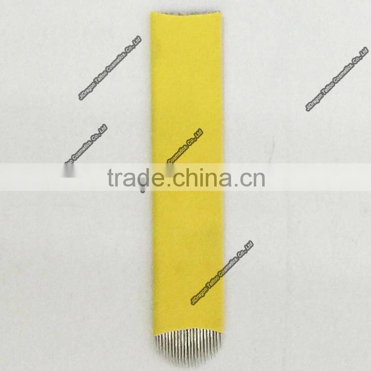 Disposable Microblading U Shape Plastic Jacket 15U,18U,21U OEM