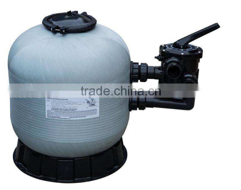 2016 Factory excellent quality fiberglass swimming pool sand filter, underground integrated swimming filtration system