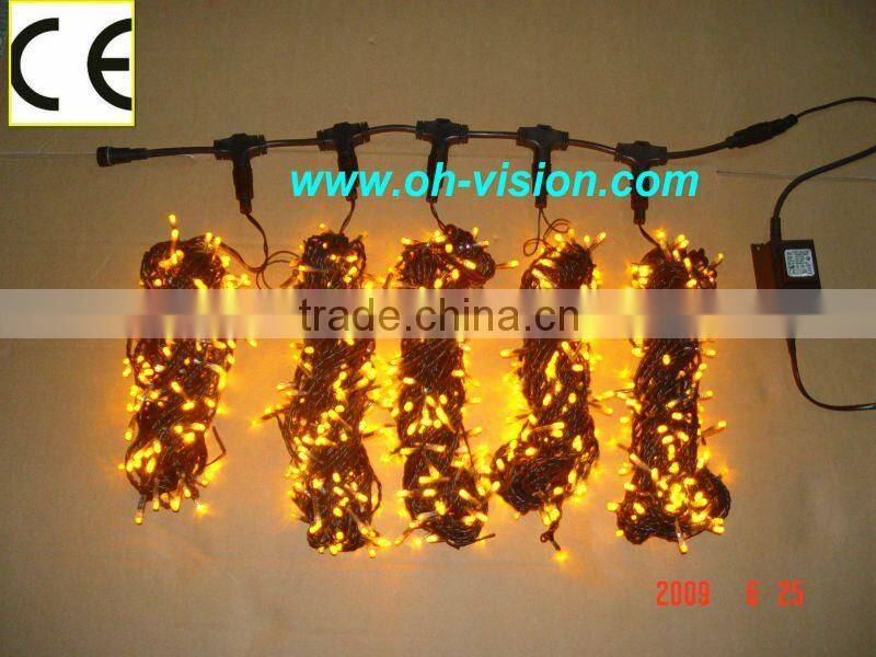 2*3m outdoor use waterproof rubber led curtain light