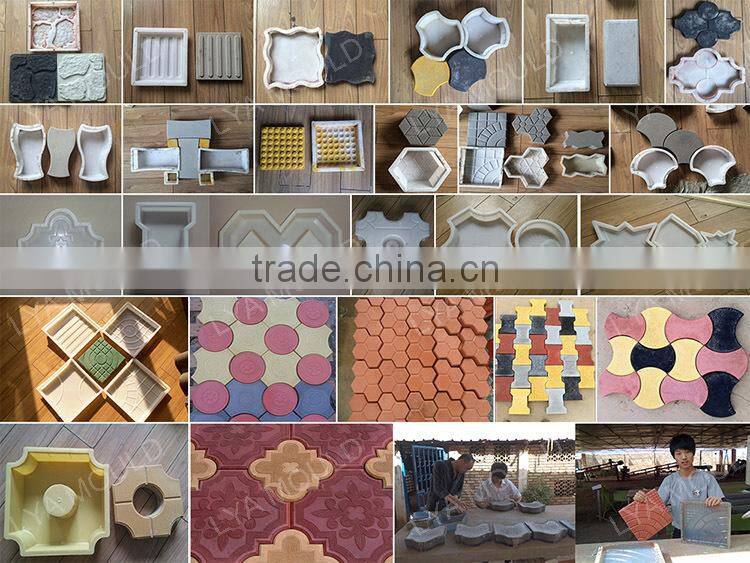 plastic mold design paving slab moulds