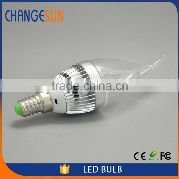 3W high lumen best selling led bulb e14