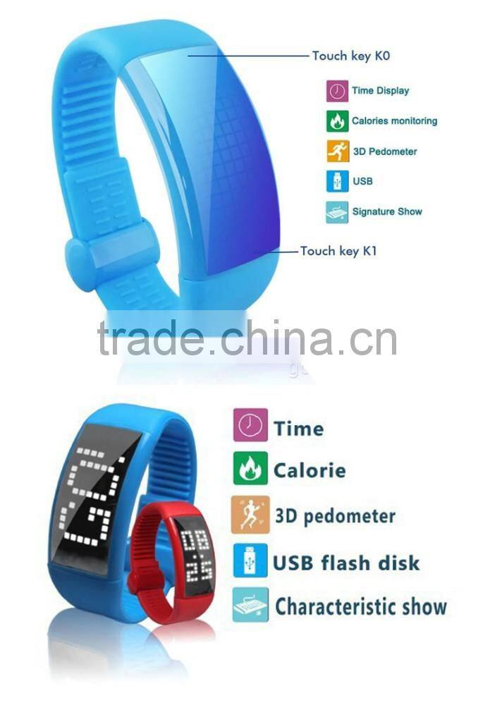 Heart rate monitor wearable android smart wrist watch