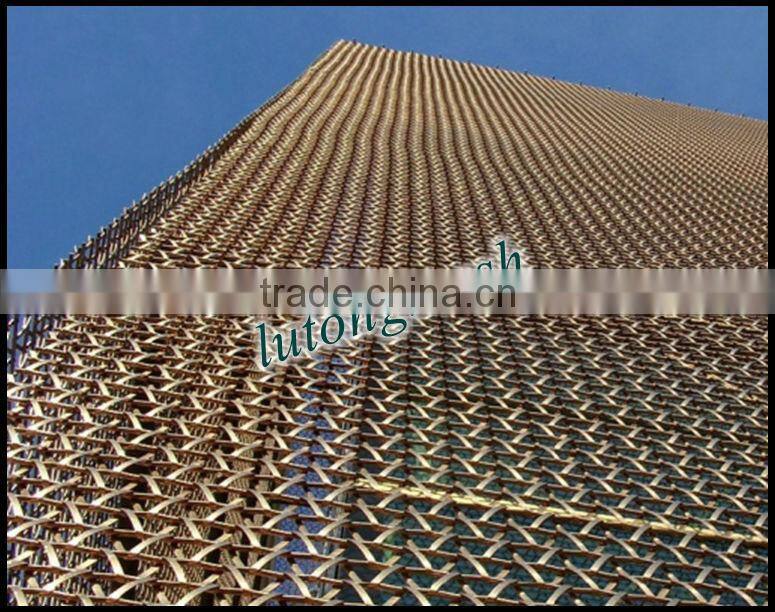 Conveyor Belt mesh for building exterior cladding