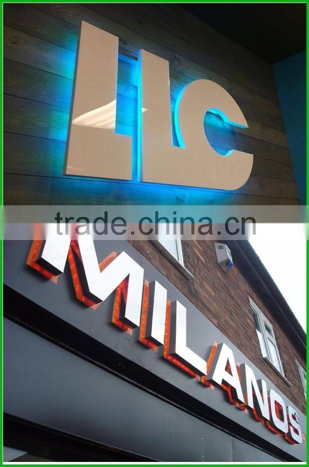 High Luminunce Backlit Lit Lighting Led Letter