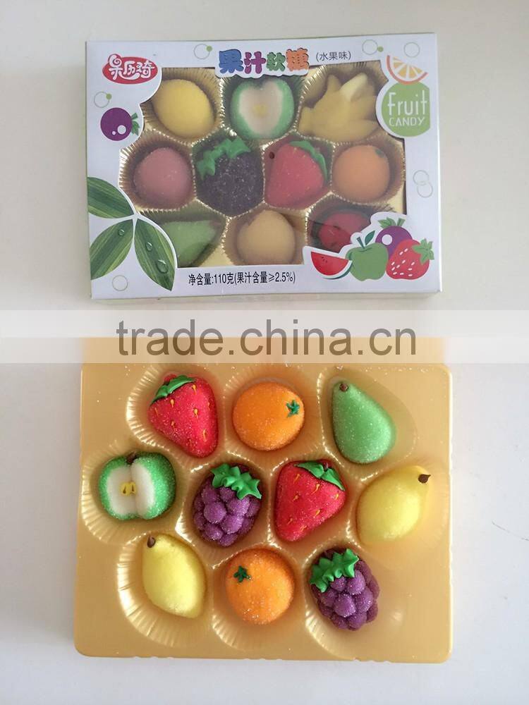 Fruit Shapes soft jelly candy