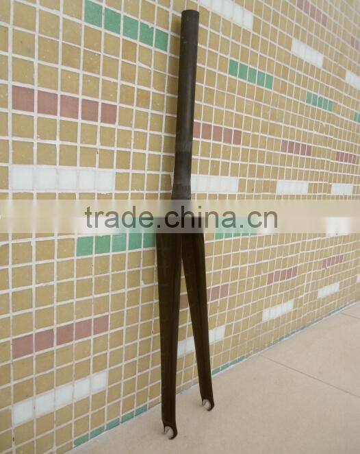 Full carbon Bicycle 700C Road Fork For Racing Fork Steer tube 1-1-/4"
