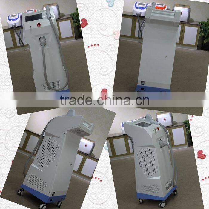 Hottest! Permanent and painless diode laser in motion hair removal machine