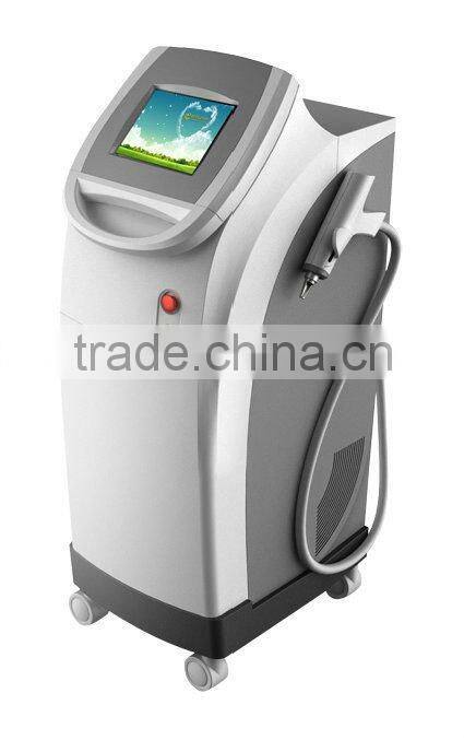 laser equipment for skin care with 3 handles