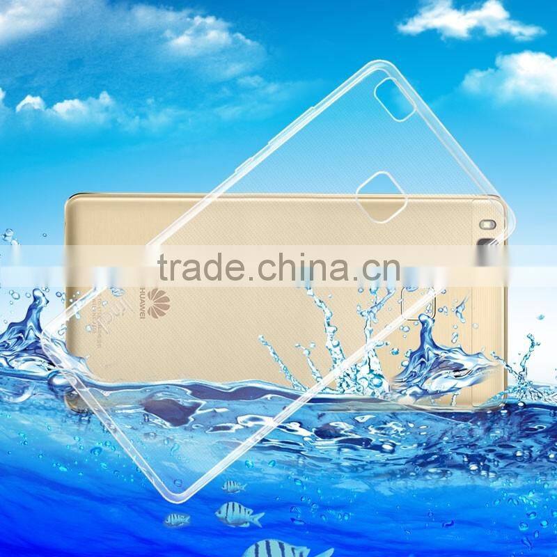 2016 Newest Imak Quality crystal case for HUAWEI P9 Lite , High Quality TPU SOFT Case