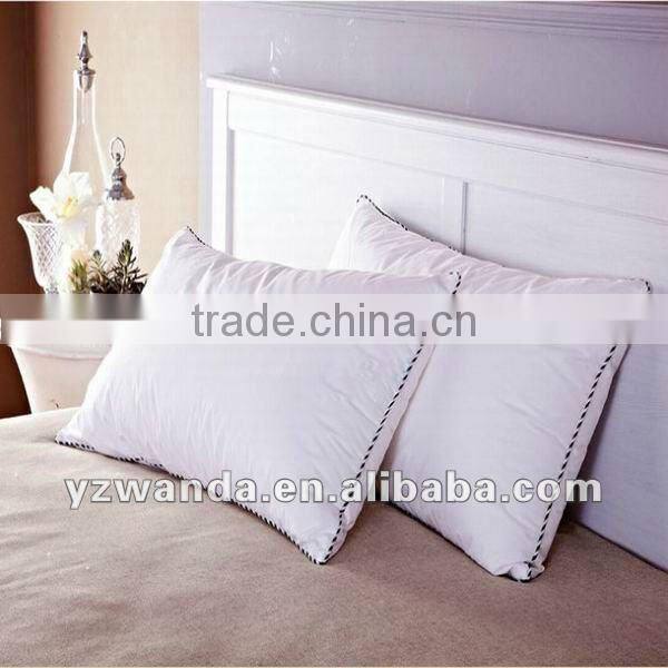 233TC 100% cotton Duck Feather Fill Pillow