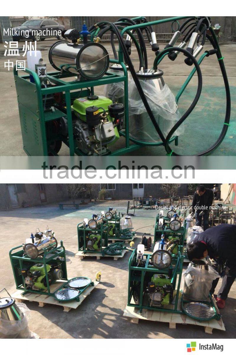 10cows positions fishing bone milking system