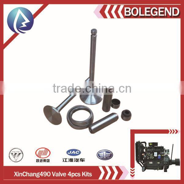 diesel engine valve 4pcs group/valve kits for construction machine, atuo, boat, generator set,