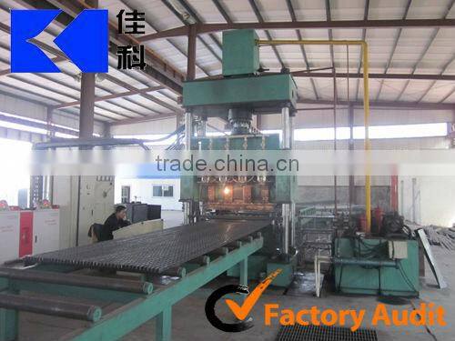 Electro forged grating machine
