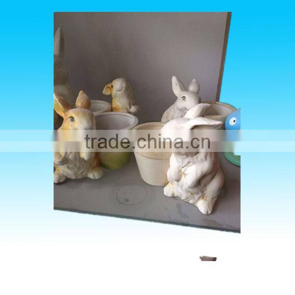 color galzed little decorative ceramic easter baskets