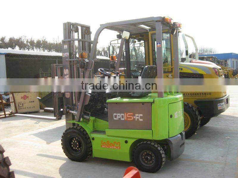CE mark(CPD15) 1.5ton small battery forklift