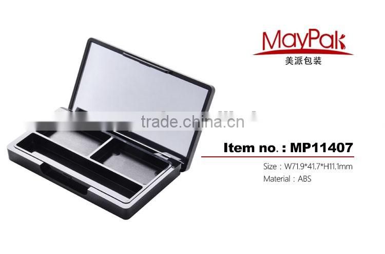 Make up empty eye shadow compact case