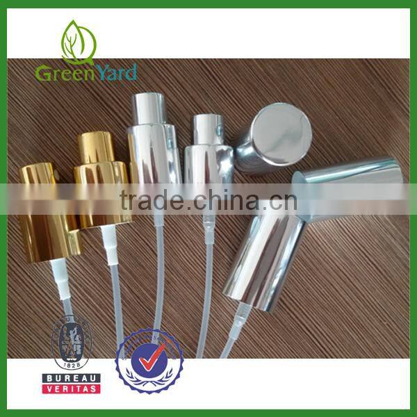 18/415 aluminium sprayer with cap silver and gold