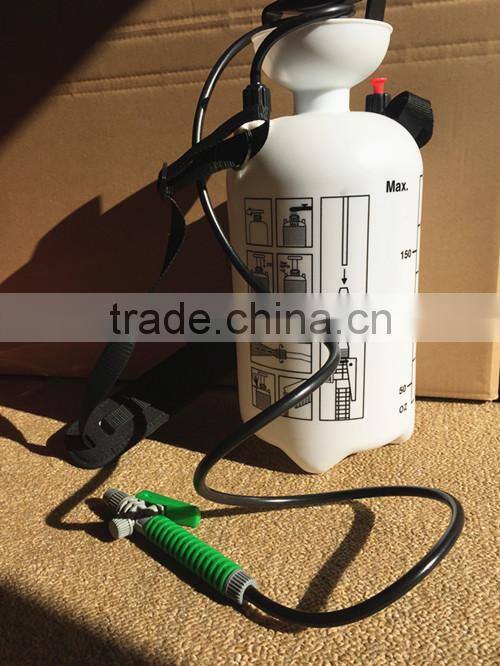 8 Litre Knapsack Pump Action Garden Pressure Sprayer Weed Control