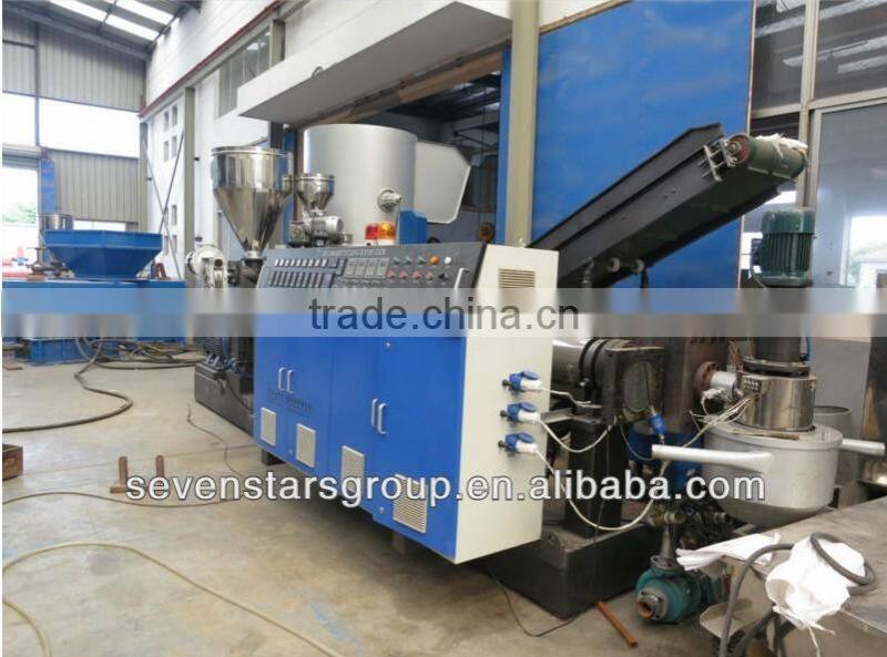 LDPE film granulating pelletizing production machine