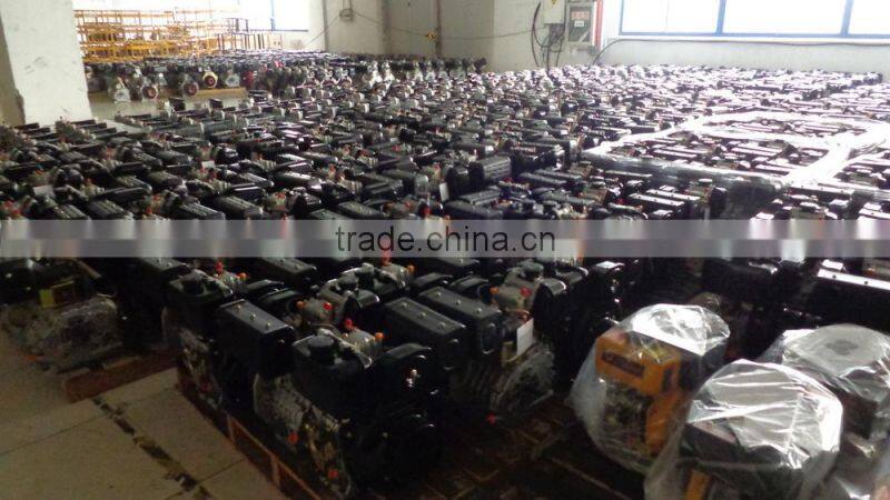 Air Cooled single cylinder name of parts of diesel engine S178F