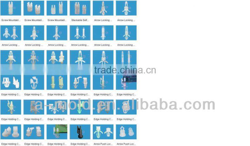 NYLON 66 Push Locking Circuit Board Support PCB spacer support