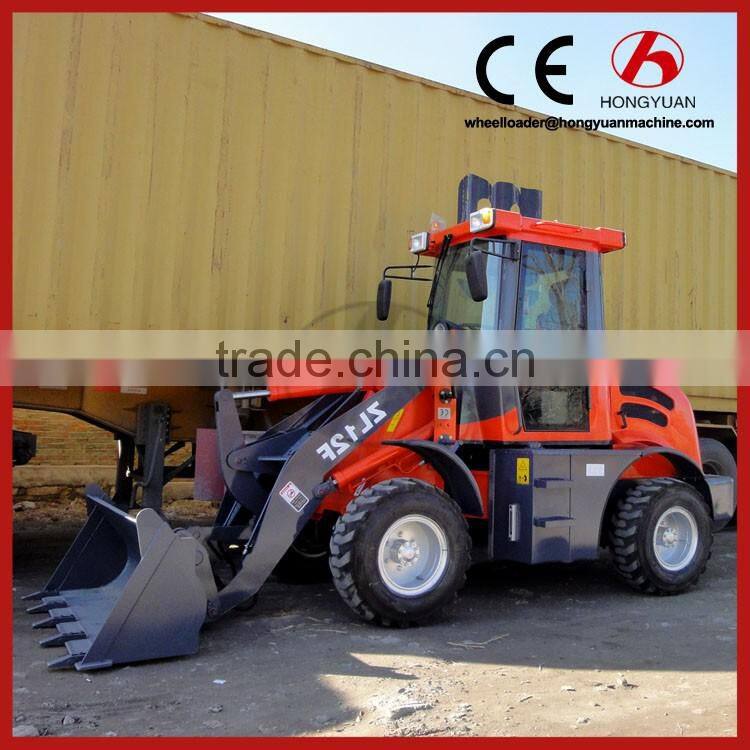 ISO Bucket capacity mini front wheel loader