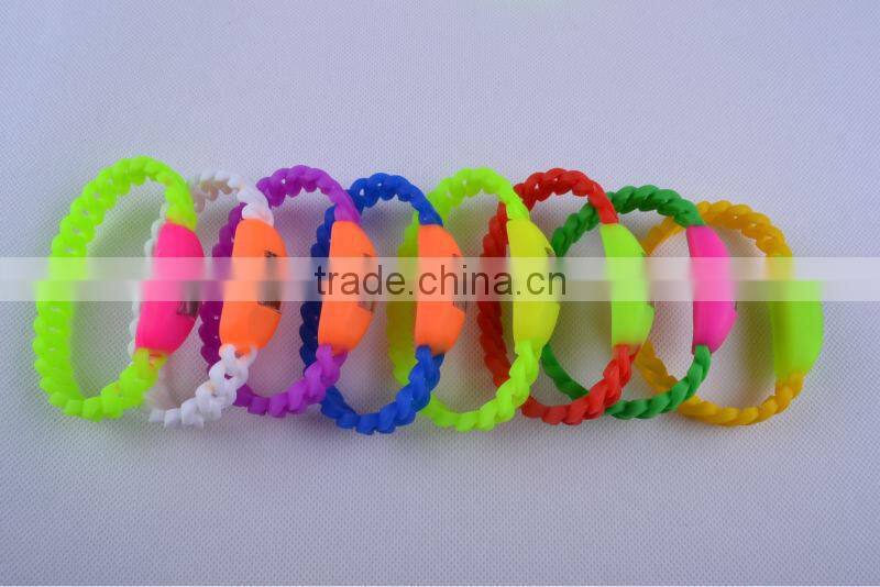 New fashion wristband Gel-Watch led gel bracelet watch for promotion