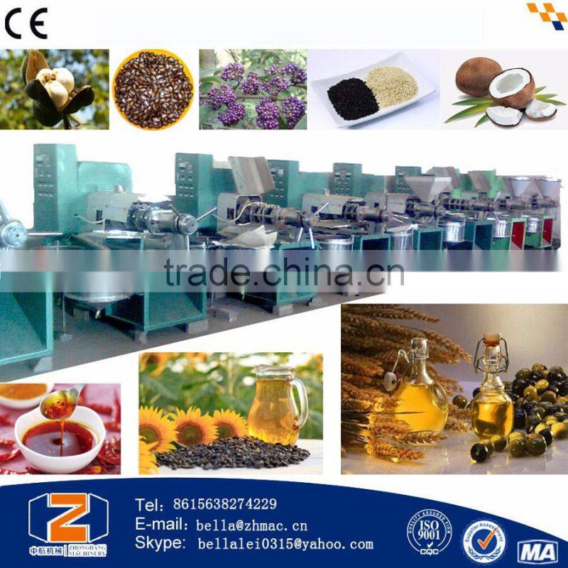 Sunflower/peanut/sesame cold oil press machine black seeds oil press machine in pakistan